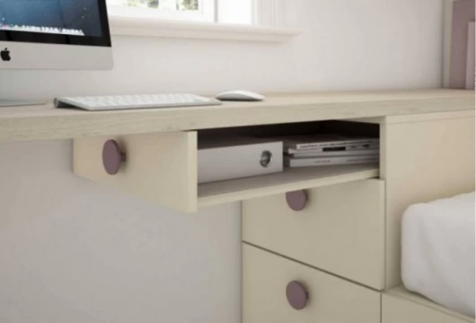 Dormitorio juvenil con 2 escritorios, Mod. Barry Dormitorio Completo juvenil en Bilbao