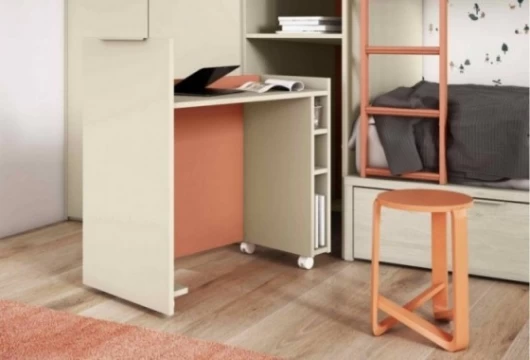 Dormitorio juvenil con cama tren, Mod. Starla