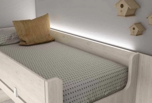 Dormitorio juvenil con litera, Mod. Ren