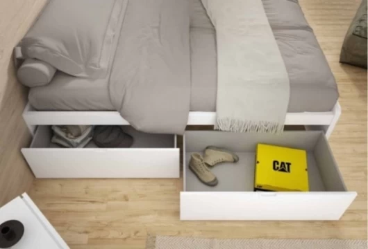 Dormitorio juvenil con cama individual, Mod. Lucky