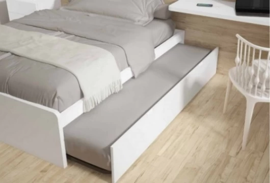 Dormitorio juvenil con cama individual, Mod. Lucky