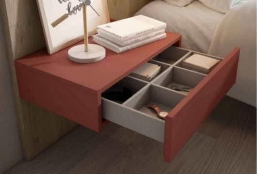 Dormitorio juvenil con cama grande, Mod. Luke