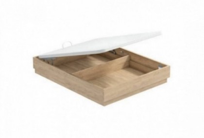 Bancada cuadrada con arcón batiente, Mod. Julio Bancadas de cama en Bilbao