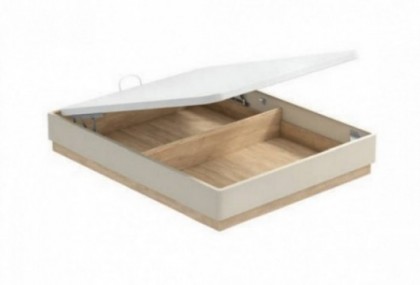 Bancada redondeada con arcón batiente, Mod. Jovino Bancadas de cama en Bilbao