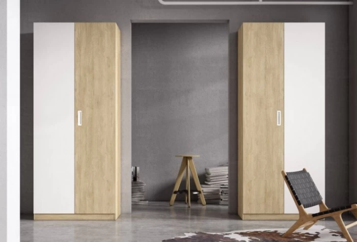 Armario de 2 puertas plegables, Mod Rolaca Armarios de Dormitorio en Bilbao