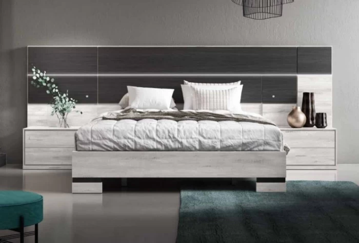 Cabecero de cama y 2 mesitas Mod. Udine Conjuntos Dormitorio en Bilbao
