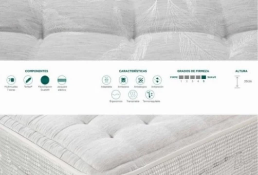 Colchón multimuelles 7 zonas y Terfeel®, Mod. Confort Colchones en Bilbao
