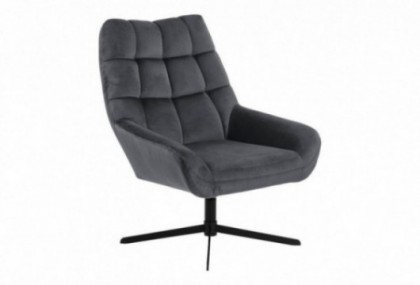 Sillon giratorio pie central gris, Mod. Domen Sillones en Bilbao