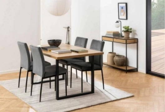 Silla de comedor gris, Mod. Edim Sillas de Comedor en Bilbao