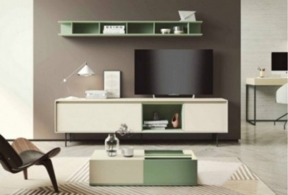 Mueble de salón de 243 cm, Mod. Vitalis Muebles de Salón en Bilbao