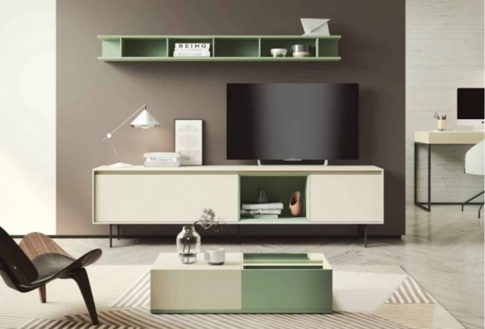 Mueble de salón de 243 cm, Mod. Vitalis Muebles de Salón en Bilbao