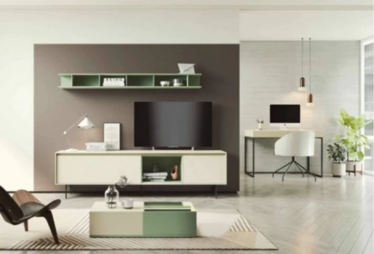 Mueble de salón de 243 cm, Mod. Vitalis Muebles de Salón en Bilbao