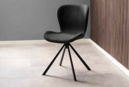 Silla de comedor gris oscuro, Mod. Bilta Sillas de Comedor en Bilbao