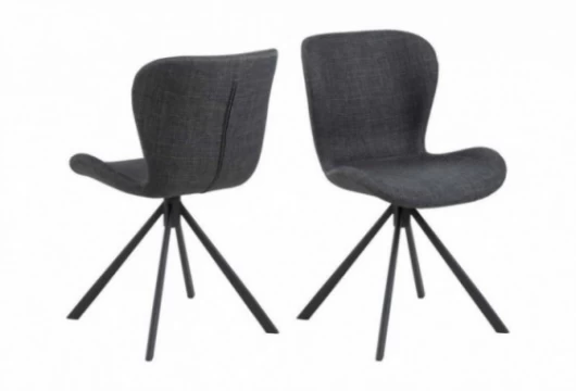 Silla de comedor gris oscuro, Mod. Bilta Sillas de Comedor en Bilbao