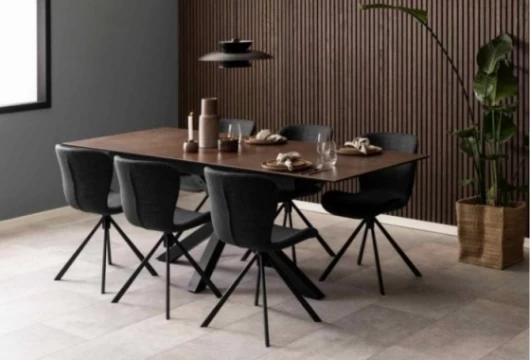 Silla de comedor gris oscuro, Mod. Bilta Sillas de Comedor en Bilbao