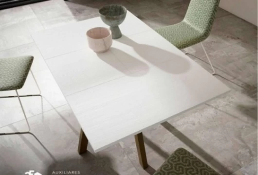 Mesa de comedor extensible 80 cm, Mod. Naira Mesas de comedor en Bilbao