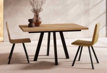 Mesa de comedor 1 extensible, Mod. Dara Mesas de comedor en Bilbao