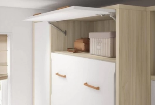 Dormitorio juvenil con cama desplazable, Mod. Alistair Camas abatibles en Bilbao