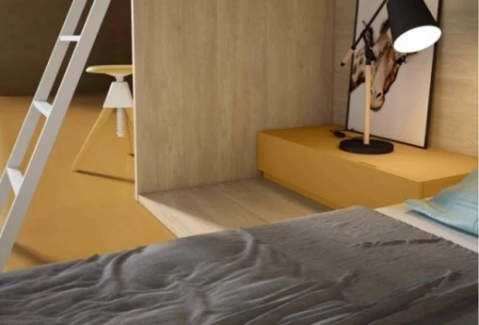 Dormitorio juvenil con litera, Mod. Izzy