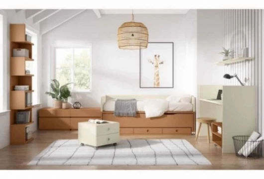 Dormitorio juvenil transformable, Mod. Donald Dormitorio bebe infantil en Bilbao