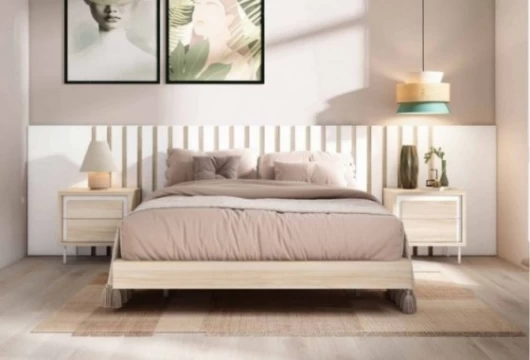 Cabecero de cama rayado, Mod. Lerroka Cabeceros de cama en Bilbao