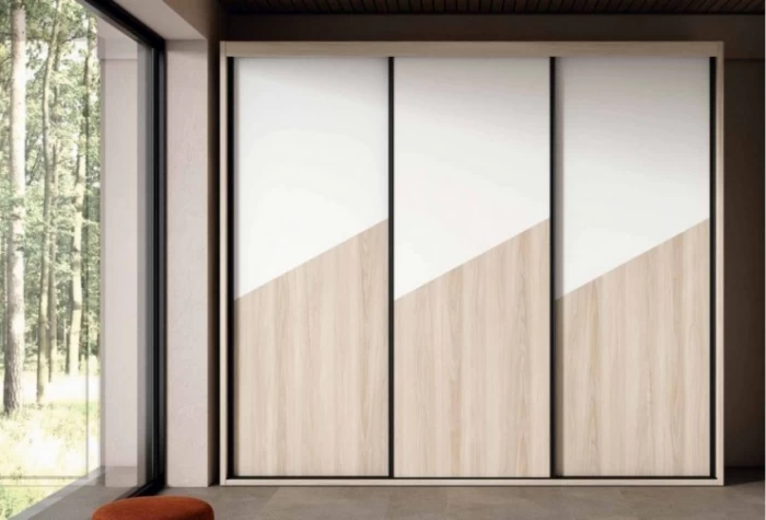 Armario de 271 cm con 3 correderas, Mod. Calibla Armarios de Dormitorio en Bilbao