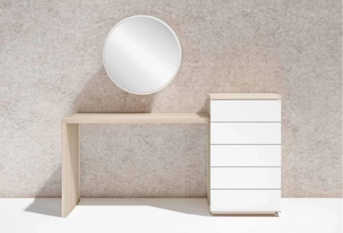 Escritorio tocador con sinfonier, Mod. Rapan