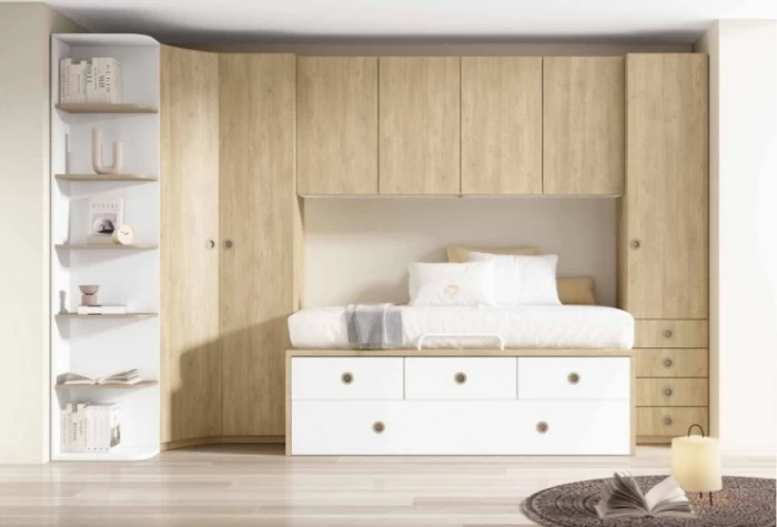 Dormitorio juvenil puente y compacto Mod.Dash Dormitorio Completo juvenil en Bilbao