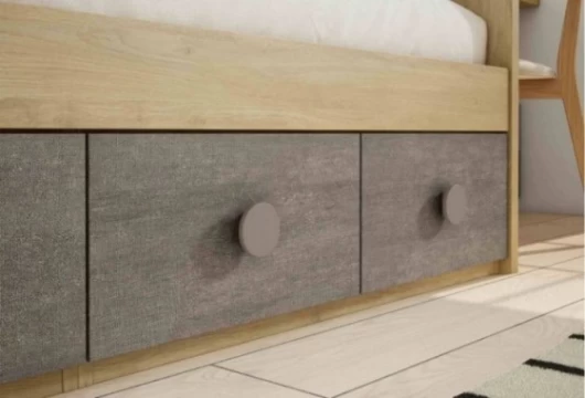 Dormitorio juvenil con nido y libreria Mod. Ono Dormitorio Completo juvenil en Bilbao