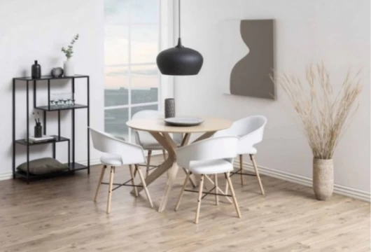 Mesa comedor redonda de 105x75 cm. Mod.Ducana Mesas de comedor en Bilbao