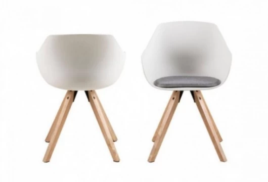 Silla de comedor con forma, Mod. Anja Sillas de Comedor en Bilbao