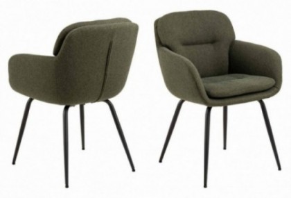 Silla de comedor verde, Mod. Dorla Sillas de Comedor en Bilbao