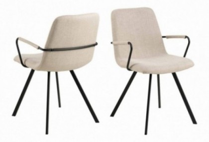 Silla de comedor reposabrazos, Mod. Lisena Sillas de Comedor en Bilbao