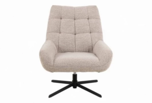 Sillon giratorio pie central beige, Mod. Domen Sillones en Bilbao