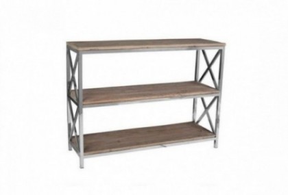 Estantería de 120 cm estructura metal, Mod. Trekua Estanterias de salon en Bilbao