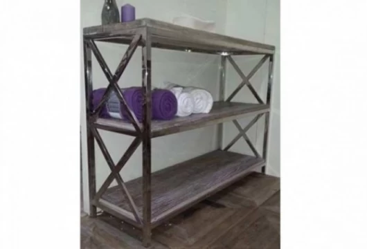 Estantería de 120 cm estructura metal, Mod. Trekua Estanterias de salon en Bilbao