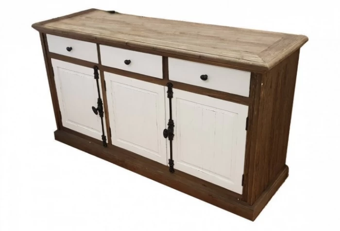 Aparador de 160 cm gris-blanco, Mod. Boning Aparadores en Bilbao