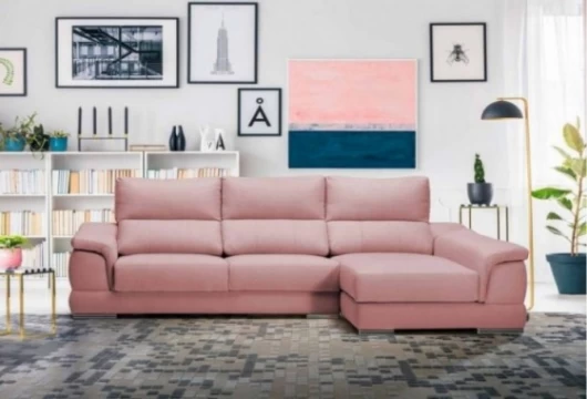 Sofá chaise longue 295 cm, Mod.Kubaku Chaiselongue y Rinconeras en Bilbao