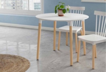 Mesa redonda fija, Mod. Ribe Mesas de comedor en Bilbao