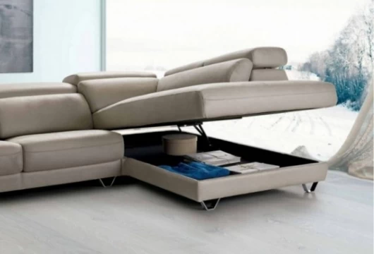 Sofa chaise longue deslizante, Mod. Data Chaiselongue y Rinconeras en Bilbao