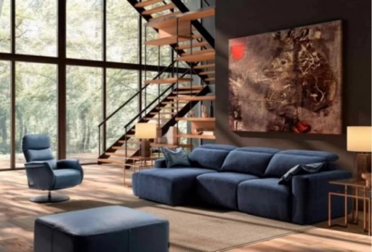 Sofa chaise longue desllizante, Mod. Meni Chaiselongue y Rinconeras en Bilbao