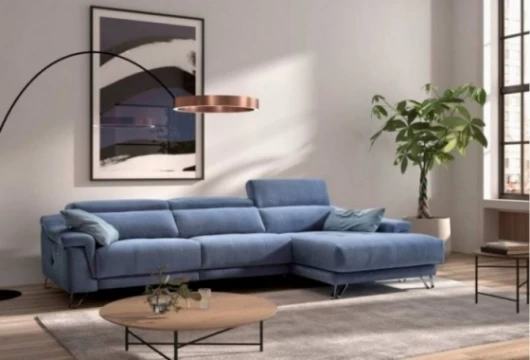 Sofa chaise longue relax eléctrico, Mod. Mella Chaiselongue y Rinconeras en Bilbao