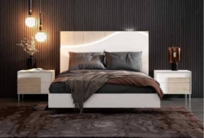 Cabecero y 2 mesitas, Mod. Calista Conjuntos Dormitorio en Bilbao