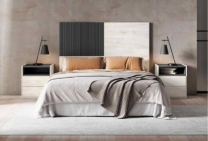 Cabecero y 2 mesitas, Mod. Calypso Conjuntos Dormitorio en Bilbao