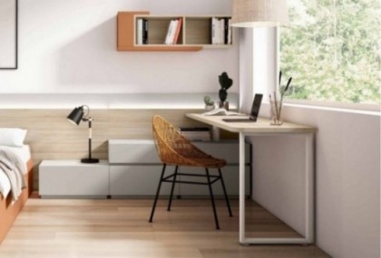 Escritorio juvenil con cajones, Mod. Alaska