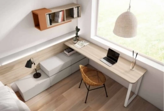 Escritorio juvenil con cajones, Mod. Alaska