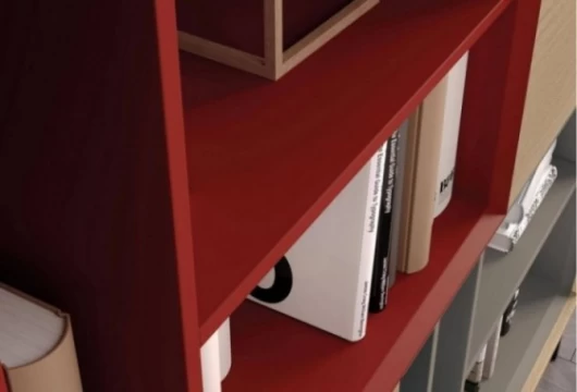 Estantería baja de 157 cm, Mod. Zoello Estanterias de salon en Bilbao