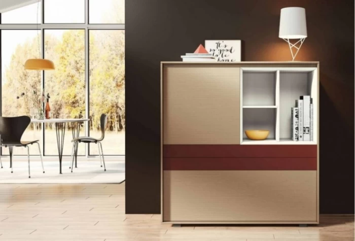 Aparador alto de 123 cm, Mod. Yanni Aparadores en Bilbao