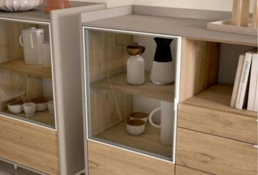 Mueble de tv de 223 cm, Mod. Calix Muebles de TV en Bilbao