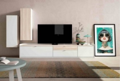 Mueble de salón de 295 cm, Mod. Fausto Muebles de Salón en Bilbao